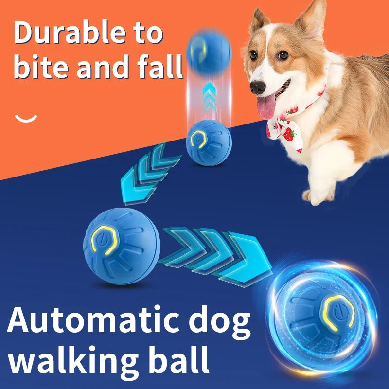 Interactive Dog Toys Dog Ball | Durable Motion Activated Automatic Rolling Ball Toys | USB Rechargeable